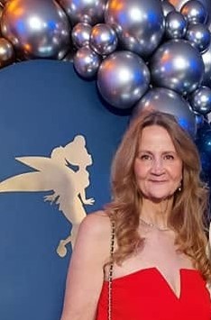 Amy Maher at an awards ceremony